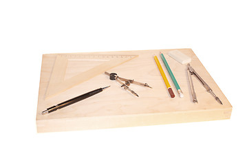 Image showing Drawing accessories