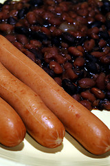 Image showing franks beans