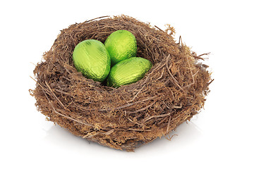 Image showing Easter Egg Nest