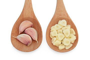Image showing Garlic  Cloves