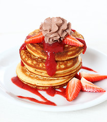 Image showing Sweet pancakes 