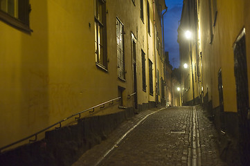 Image showing Gamla Stan at night