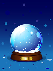 Image showing Vector Snowglobe