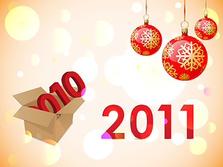 Image showing 2011 New Years card 