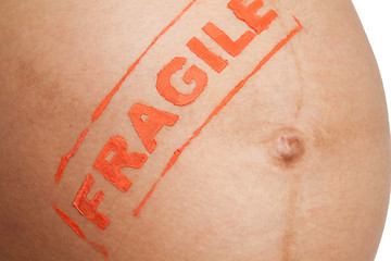 Image showing Pregnancy is fragile