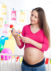 Image showing baby shower