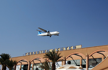 Image showing Plane Landing