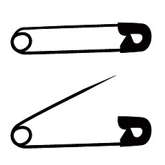 Image showing Safety pin