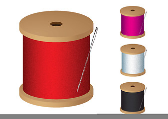 Image showing cotton reel