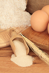 Image showing Baking Ingredients