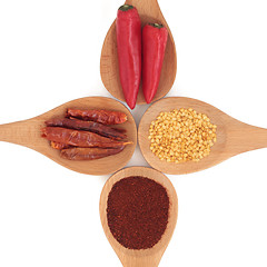 Image showing Chilli Selection