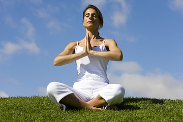 Image showing Yoga