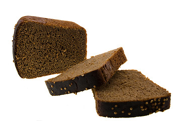Image showing  cut bread