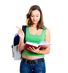 Image showing Teenager student