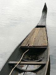 Image showing Traditional Cambodian canoe