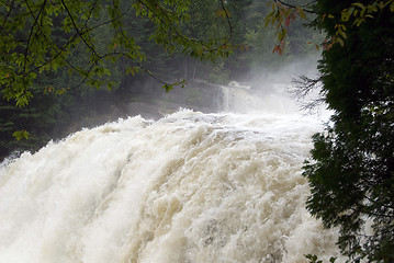 Image showing Powerful waterfall