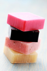 Image showing lovely fruity soaps
