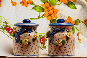 Image showing coffee and sugar