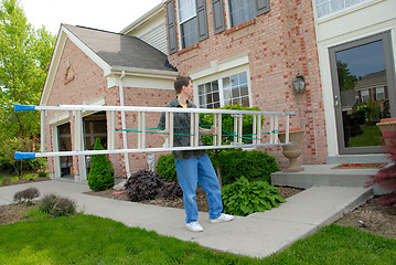 Image showing Handy Man Ladder