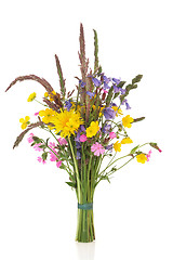 Image showing Spring Wildflower Posy