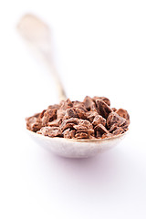 Image showing Chocolate chips