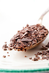 Image showing Chocolate chips