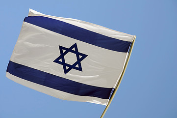 Image showing State Flag of Israel