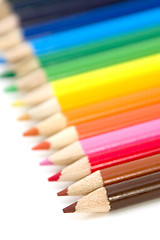 Image showing Coloring Pencils - Shallow DOF