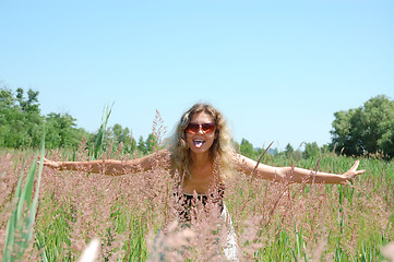 Image showing outdoors summer happiness