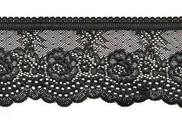 Image showing Black lace