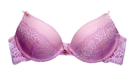 Image showing Violet bra without lace