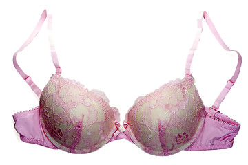 Image showing Violet bra without lace