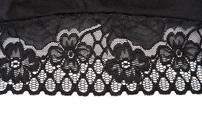 Image showing Decorative white lace