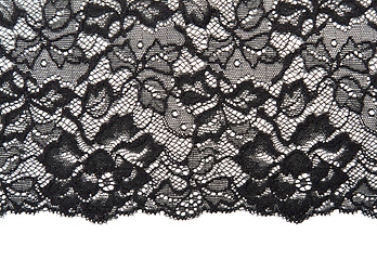 Image showing Decorative white lace