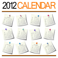 Image showing 2012 Calendar