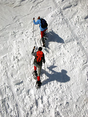 Image showing Climbers