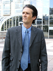 Image showing Businessman expression