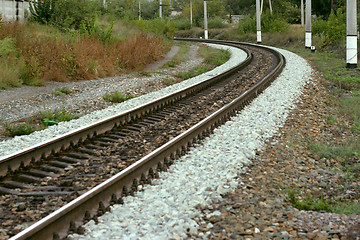 Image showing Railway tracks