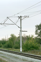 Image showing Railway tracks