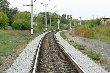 Image showing Railway tracks