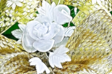 Image showing floral composition 