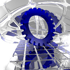 Image showing gear wheel