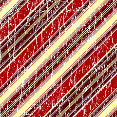 Image showing Seamless  grunge diagonal pattern 