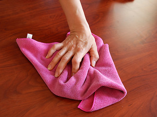 Image showing Wiping rag