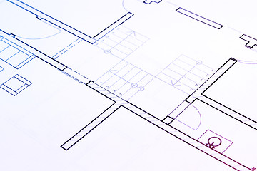 Image showing Architecture plan