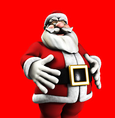 Image showing Jolly Santa