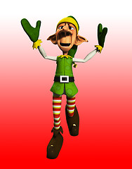 Image showing Jumping Elf 