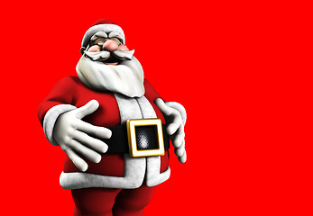 Image showing Jolly Santa