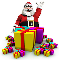 Image showing Gifts From Santa