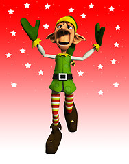 Image showing Jumping Elf 